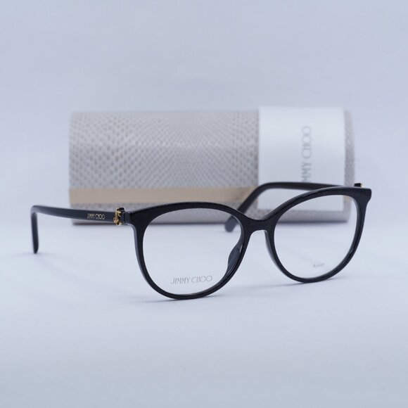 Final Price! Jimmy Choo JC309 0DXF 00 Black Eyeglasses 53mm main image 6